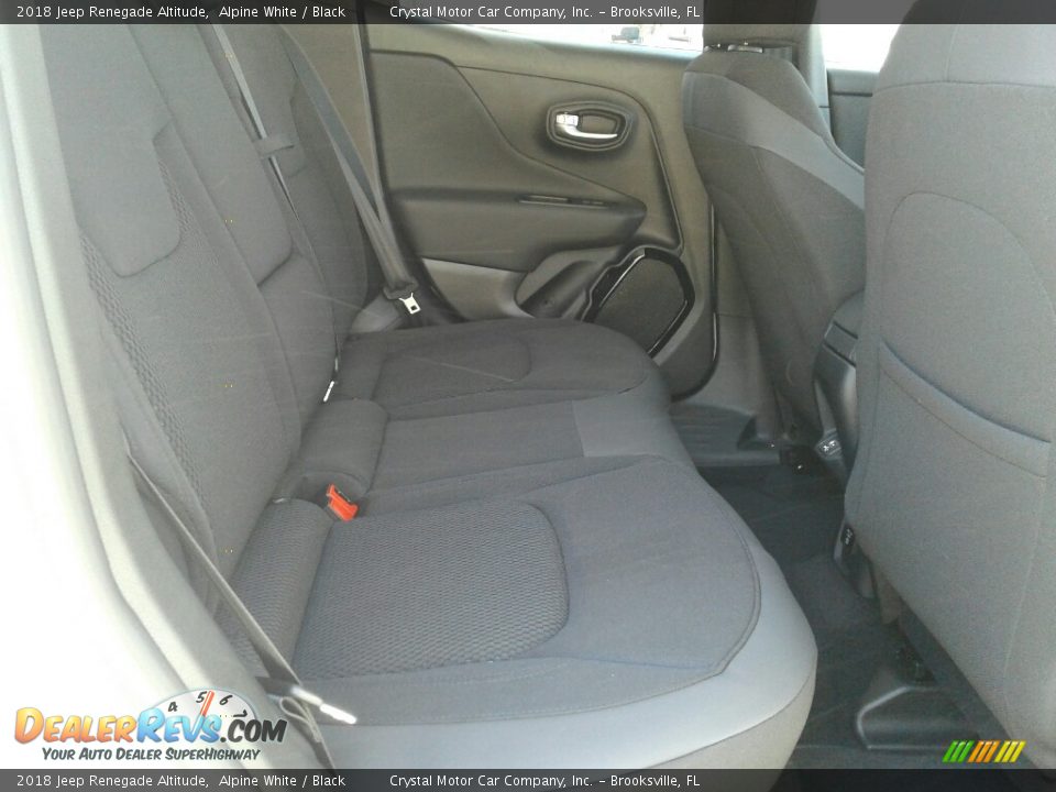 2018 Jeep Renegade Altitude Alpine White / Black Photo #11