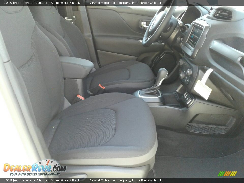 2018 Jeep Renegade Altitude Alpine White / Black Photo #12