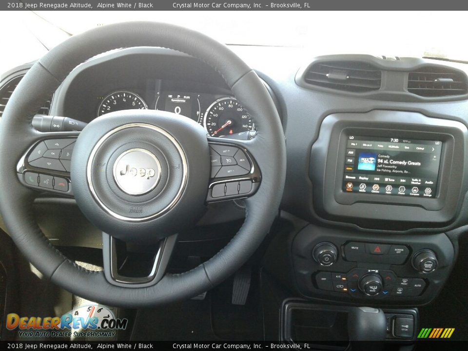 2018 Jeep Renegade Altitude Alpine White / Black Photo #13