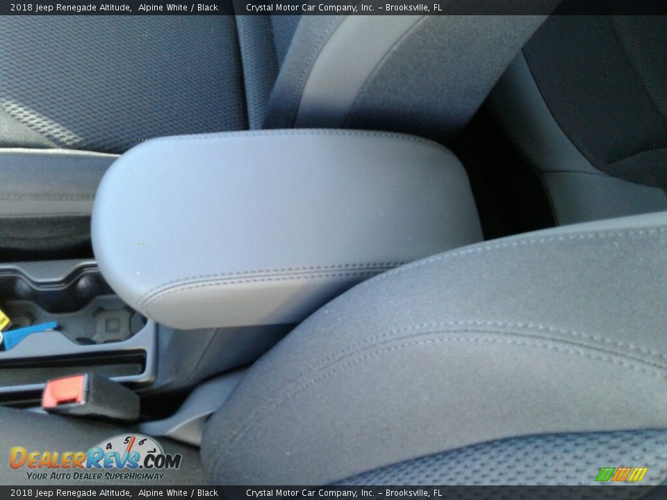 2018 Jeep Renegade Altitude Alpine White / Black Photo #18