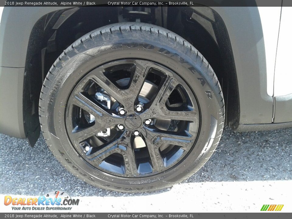 2018 Jeep Renegade Altitude Alpine White / Black Photo #20