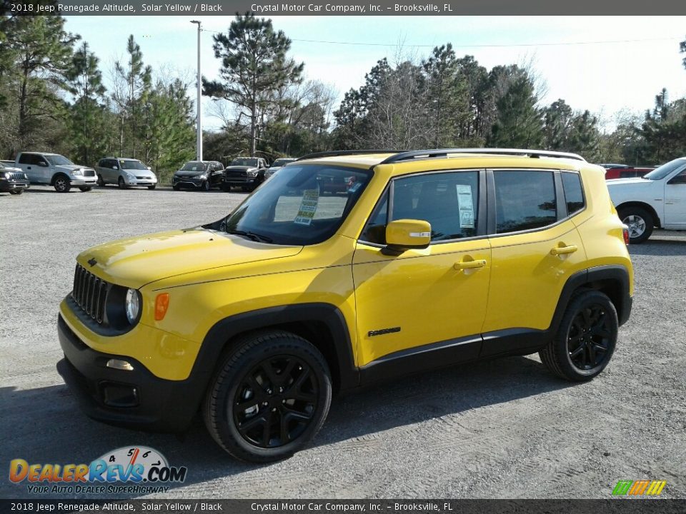 2018 Jeep Renegade Altitude Solar Yellow / Black Photo #1