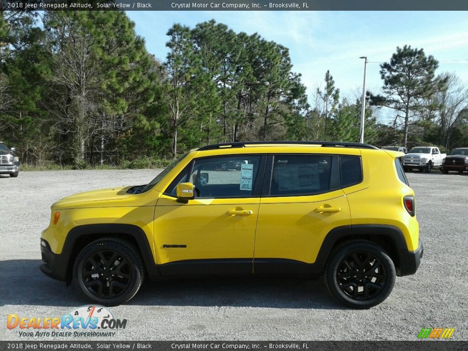2018 Jeep Renegade Altitude Solar Yellow / Black Photo #2