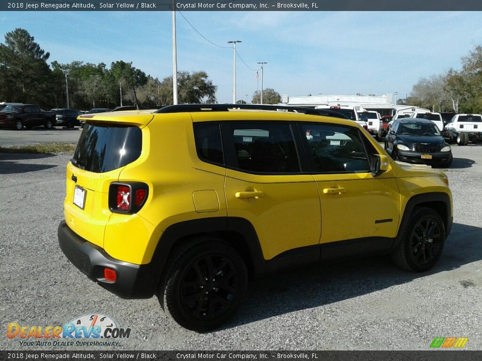 2018 Jeep Renegade Altitude Solar Yellow / Black Photo #5