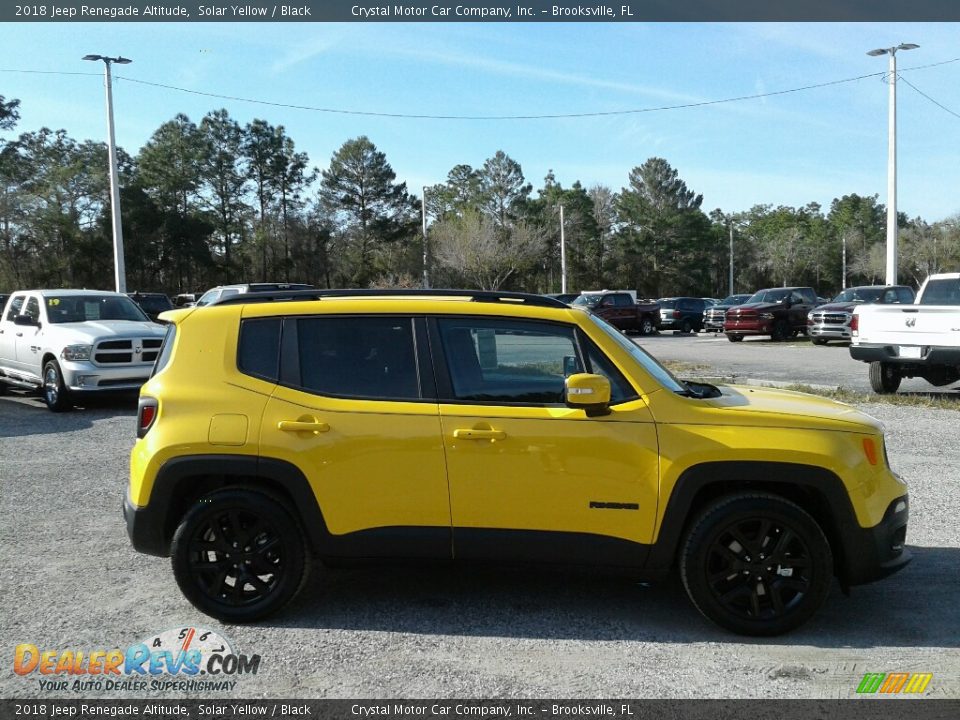 2018 Jeep Renegade Altitude Solar Yellow / Black Photo #6