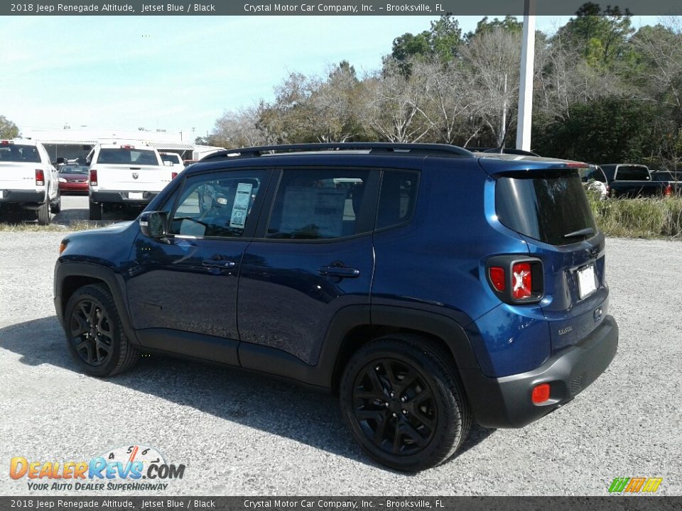 2018 Jeep Renegade Altitude Jetset Blue / Black Photo #3