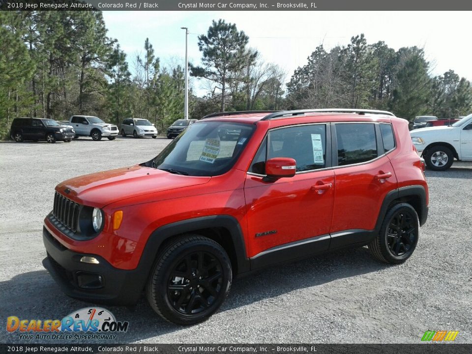 2018 Jeep Renegade Altitude Colorado Red / Black Photo #1