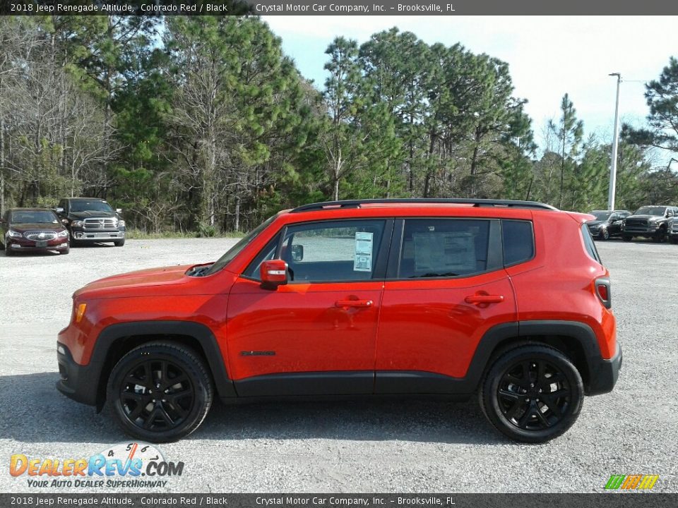 2018 Jeep Renegade Altitude Colorado Red / Black Photo #2