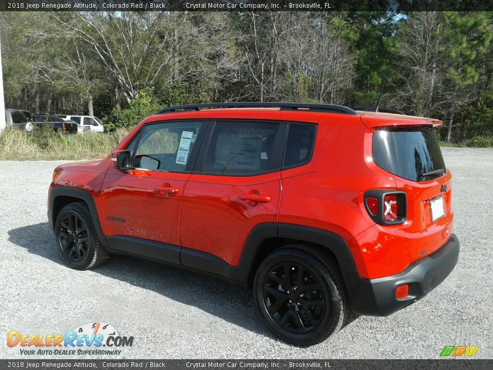 2018 Jeep Renegade Altitude Colorado Red / Black Photo #3