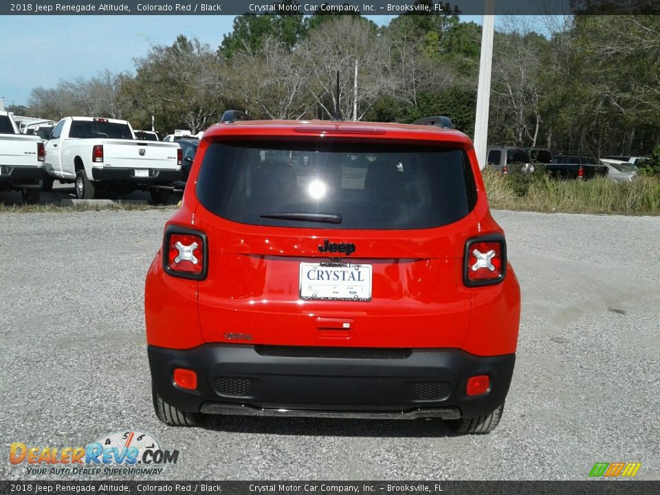 2018 Jeep Renegade Altitude Colorado Red / Black Photo #4