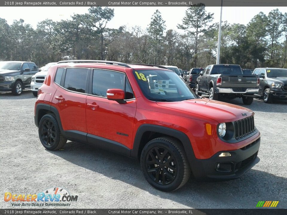 2018 Jeep Renegade Altitude Colorado Red / Black Photo #7