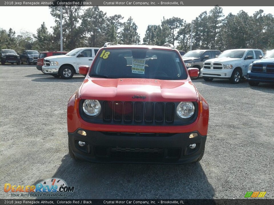 2018 Jeep Renegade Altitude Colorado Red / Black Photo #8