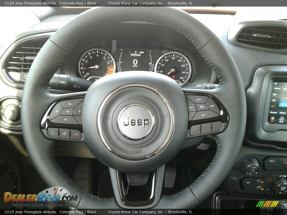 2018 Jeep Renegade Altitude Colorado Red / Black Photo #14