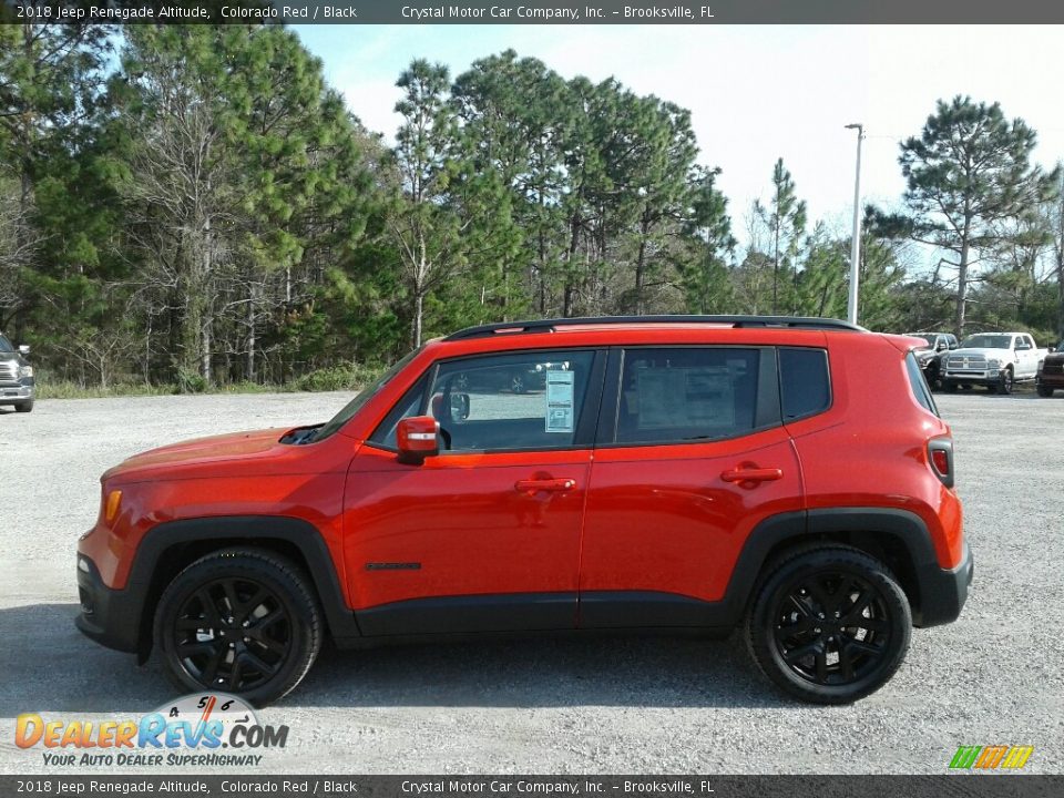 2018 Jeep Renegade Altitude Colorado Red / Black Photo #2