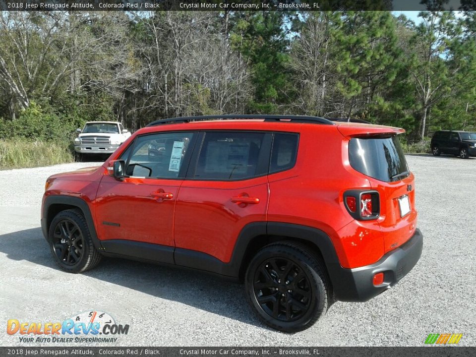 2018 Jeep Renegade Altitude Colorado Red / Black Photo #3