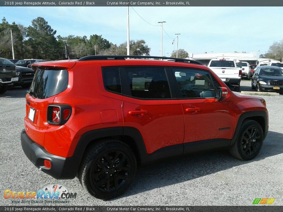 2018 Jeep Renegade Altitude Colorado Red / Black Photo #5