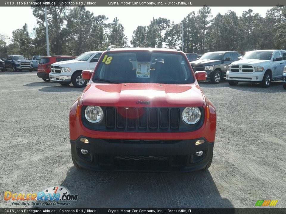 2018 Jeep Renegade Altitude Colorado Red / Black Photo #8