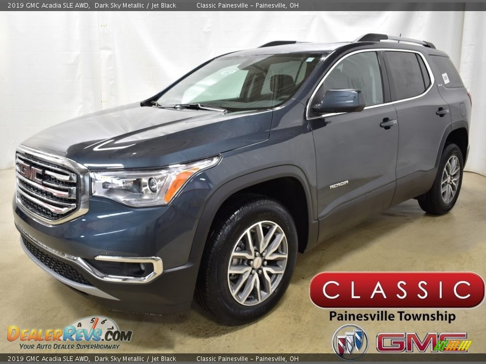 2019 GMC Acadia SLE AWD Dark Sky Metallic / Jet Black Photo #1