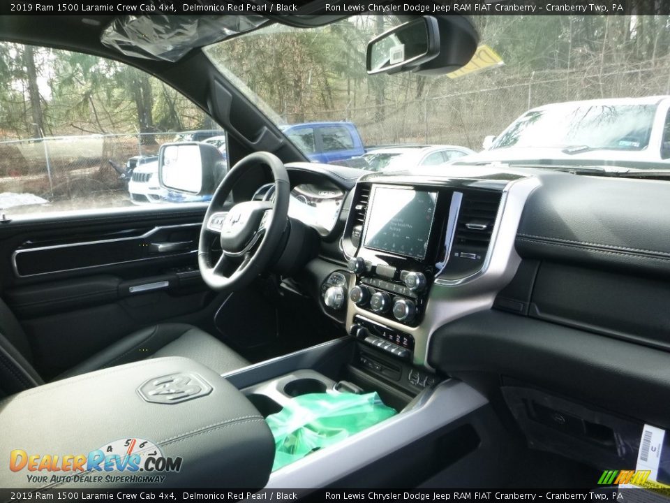 2019 Ram 1500 Laramie Crew Cab 4x4 Delmonico Red Pearl / Black Photo #8
