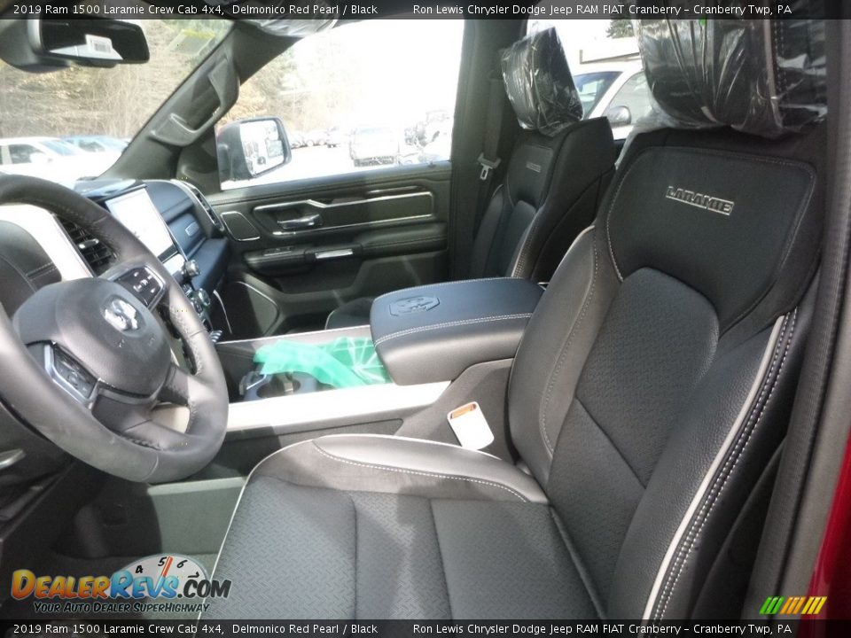 2019 Ram 1500 Laramie Crew Cab 4x4 Delmonico Red Pearl / Black Photo #12