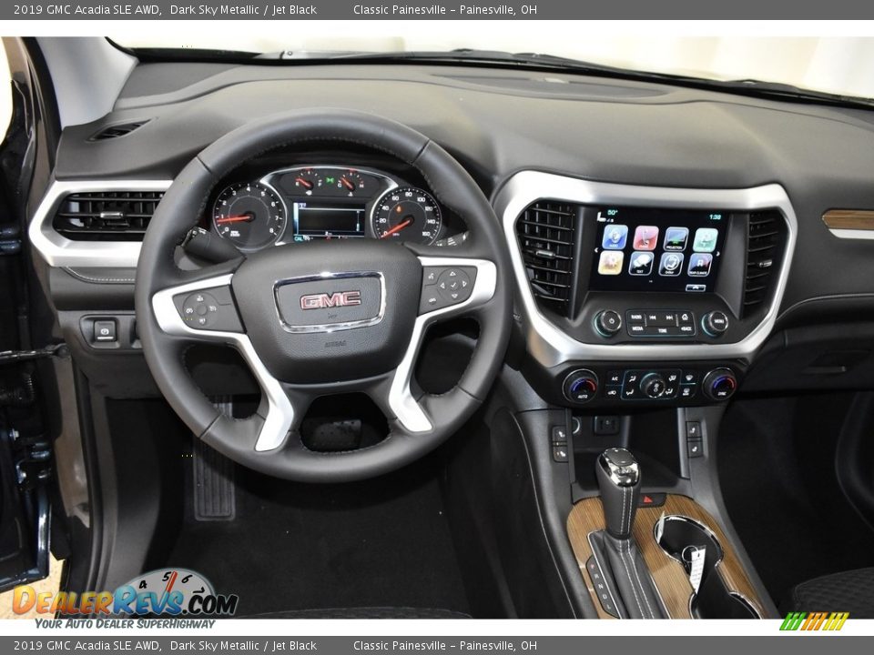 2019 GMC Acadia SLE AWD Dark Sky Metallic / Jet Black Photo #10