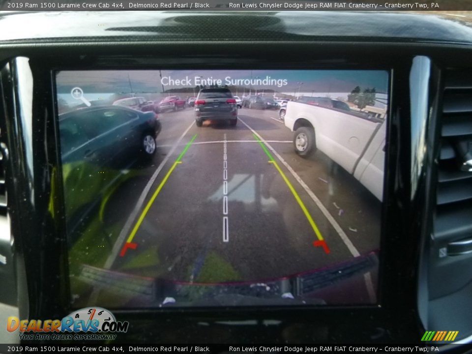 2019 Ram 1500 Laramie Crew Cab 4x4 Delmonico Red Pearl / Black Photo #17