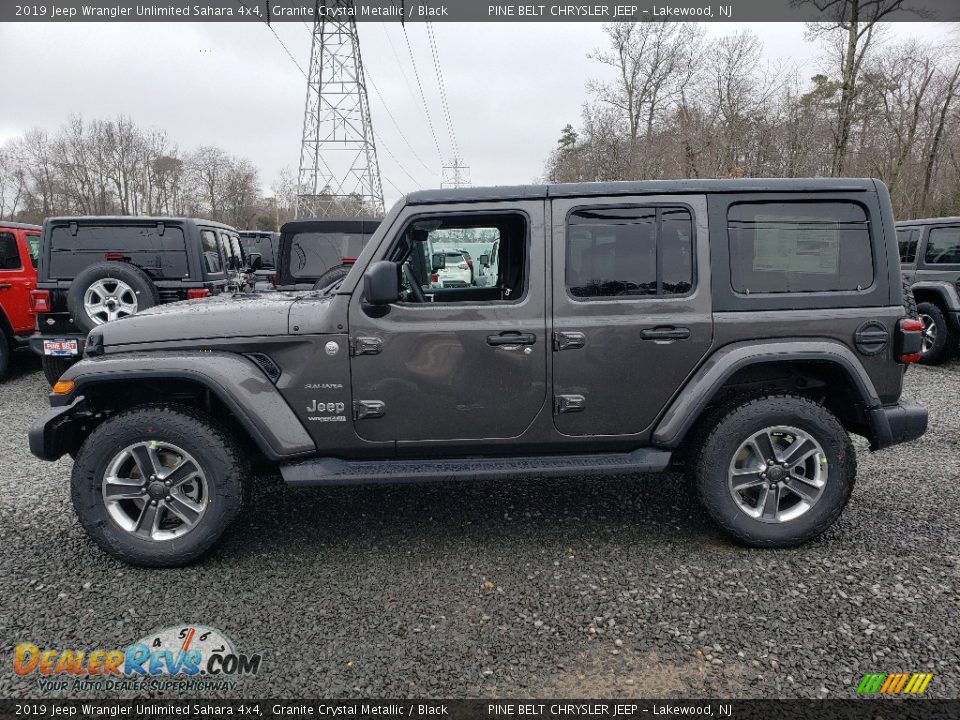 Granite Crystal Metallic 2019 Jeep Wrangler Unlimited Sahara 4x4 Photo #3