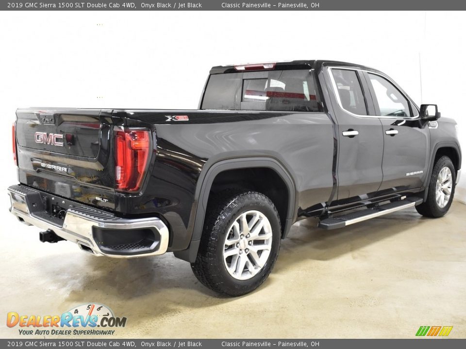 2019 GMC Sierra 1500 SLT Double Cab 4WD Onyx Black / Jet Black Photo #2