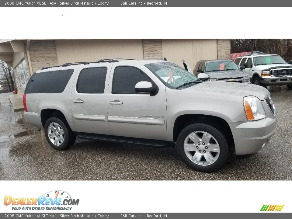 2008 GMC Yukon XL SLT 4x4 Silver Birch Metallic / Ebony Photo #1