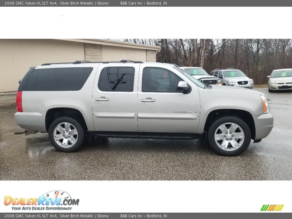 2008 GMC Yukon XL SLT 4x4 Silver Birch Metallic / Ebony Photo #2