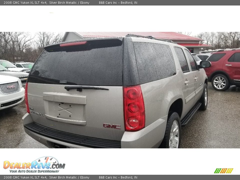 2008 GMC Yukon XL SLT 4x4 Silver Birch Metallic / Ebony Photo #3
