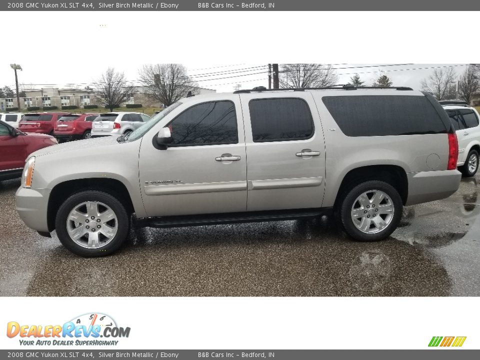 2008 GMC Yukon XL SLT 4x4 Silver Birch Metallic / Ebony Photo #7