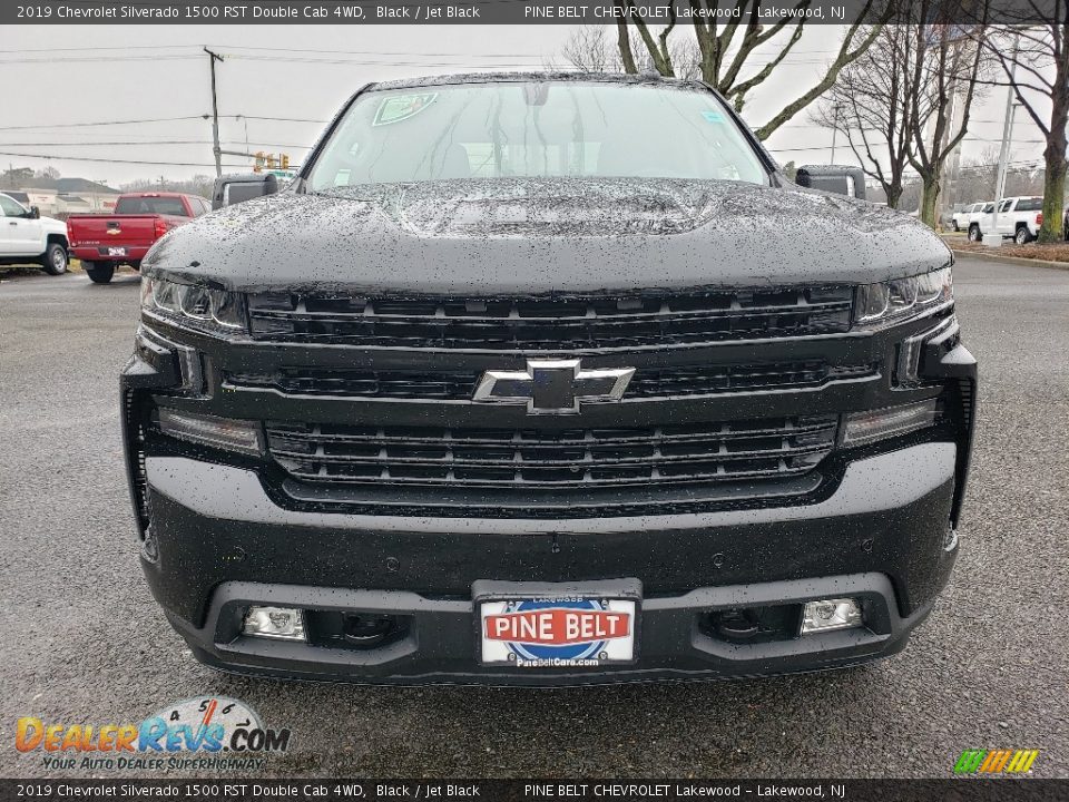 2019 Chevrolet Silverado 1500 RST Double Cab 4WD Black / Jet Black Photo #1