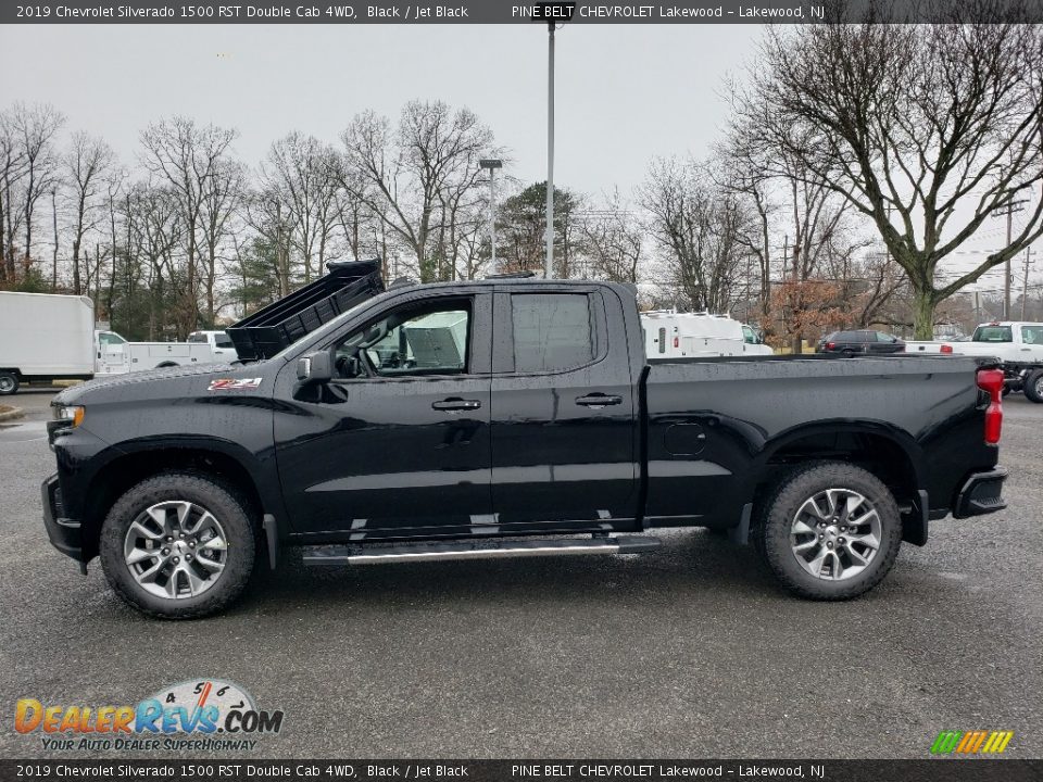 Black 2019 Chevrolet Silverado 1500 RST Double Cab 4WD Photo #2