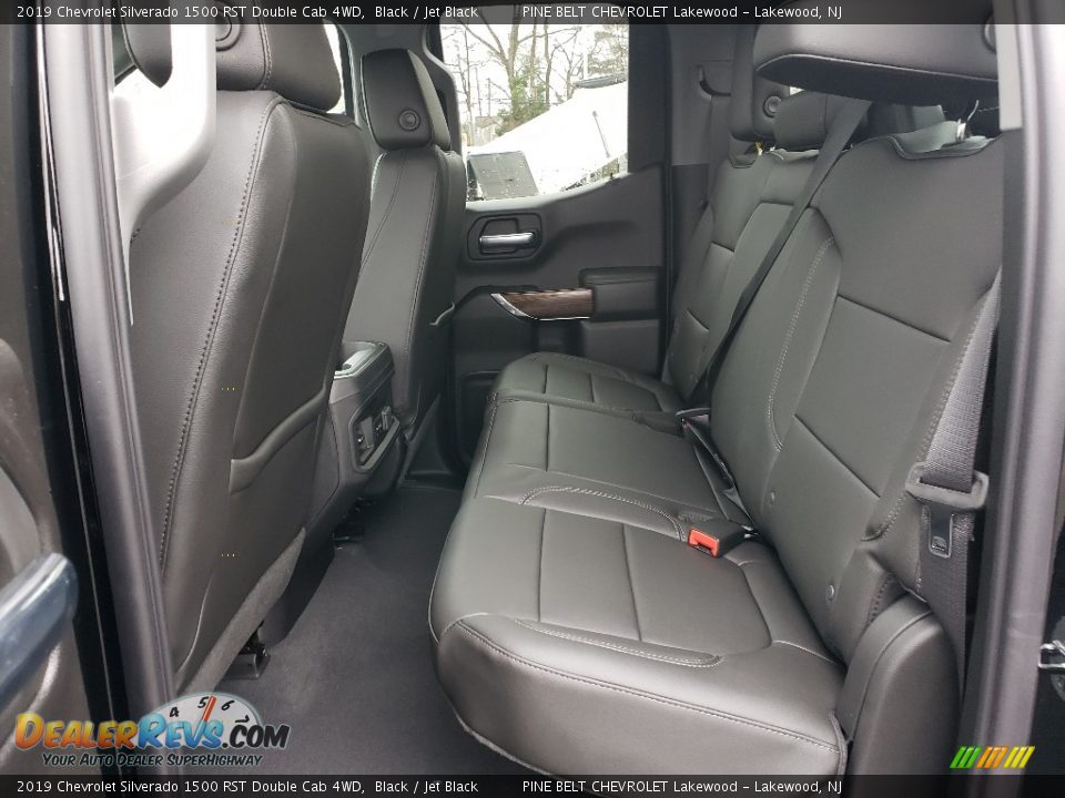 Rear Seat of 2019 Chevrolet Silverado 1500 RST Double Cab 4WD Photo #5