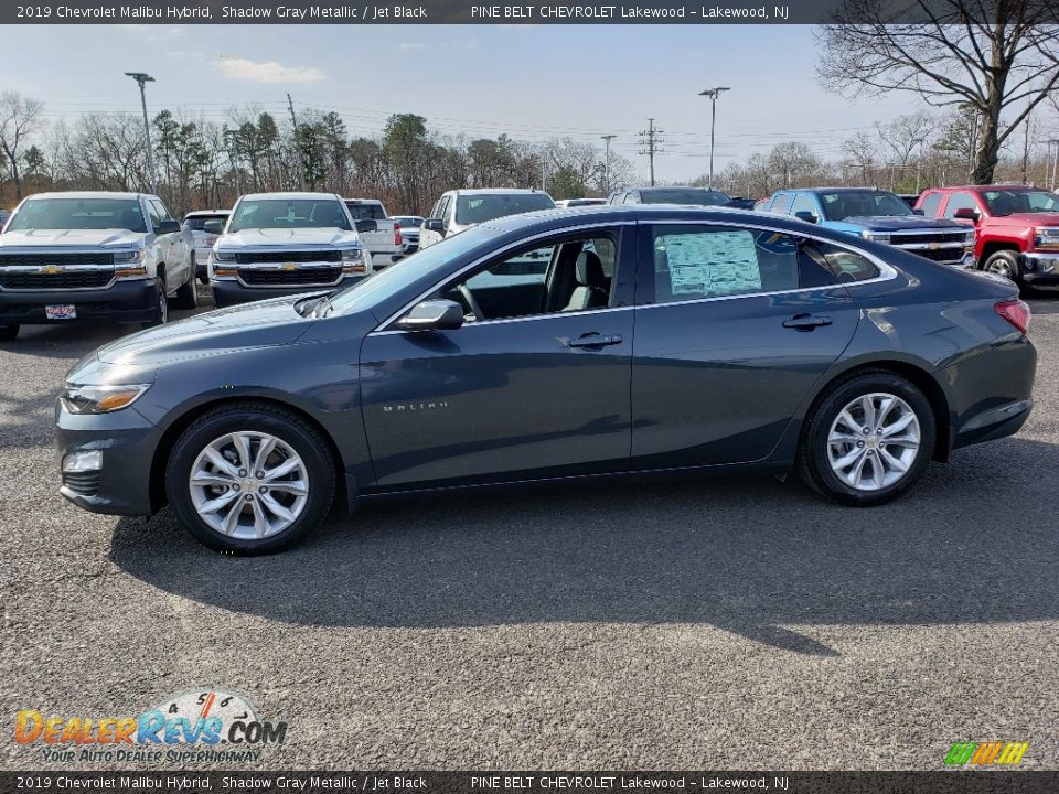 2019 Chevrolet Malibu Hybrid Shadow Gray Metallic / Jet Black Photo #3