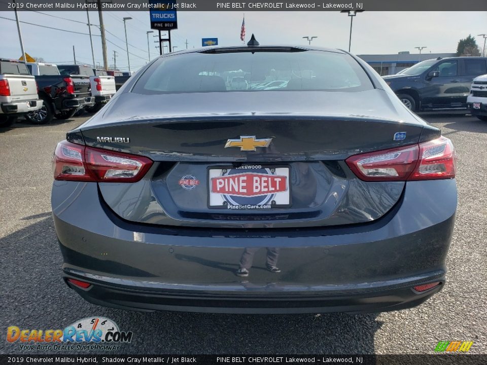 2019 Chevrolet Malibu Hybrid Shadow Gray Metallic / Jet Black Photo #5