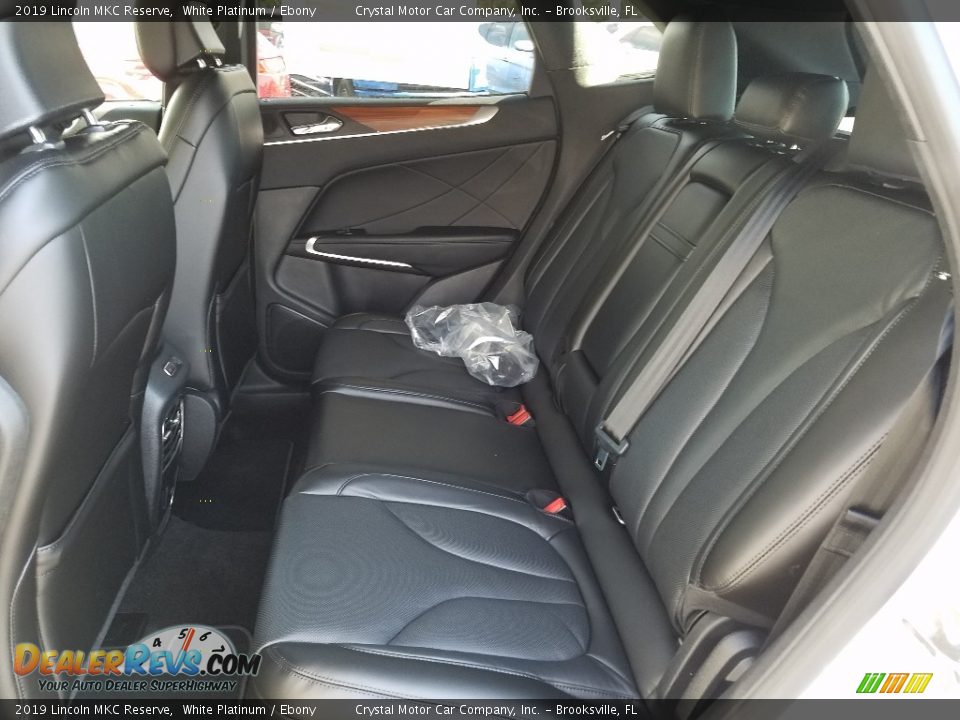 2019 Lincoln MKC Reserve White Platinum / Ebony Photo #10