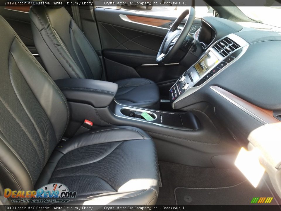 2019 Lincoln MKC Reserve White Platinum / Ebony Photo #12