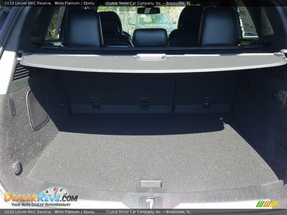 2019 Lincoln MKC Reserve White Platinum / Ebony Photo #19
