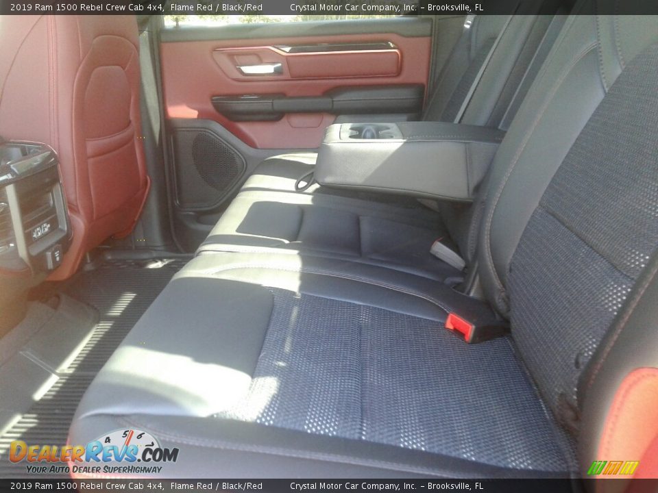 2019 Ram 1500 Rebel Crew Cab 4x4 Flame Red / Black/Red Photo #10