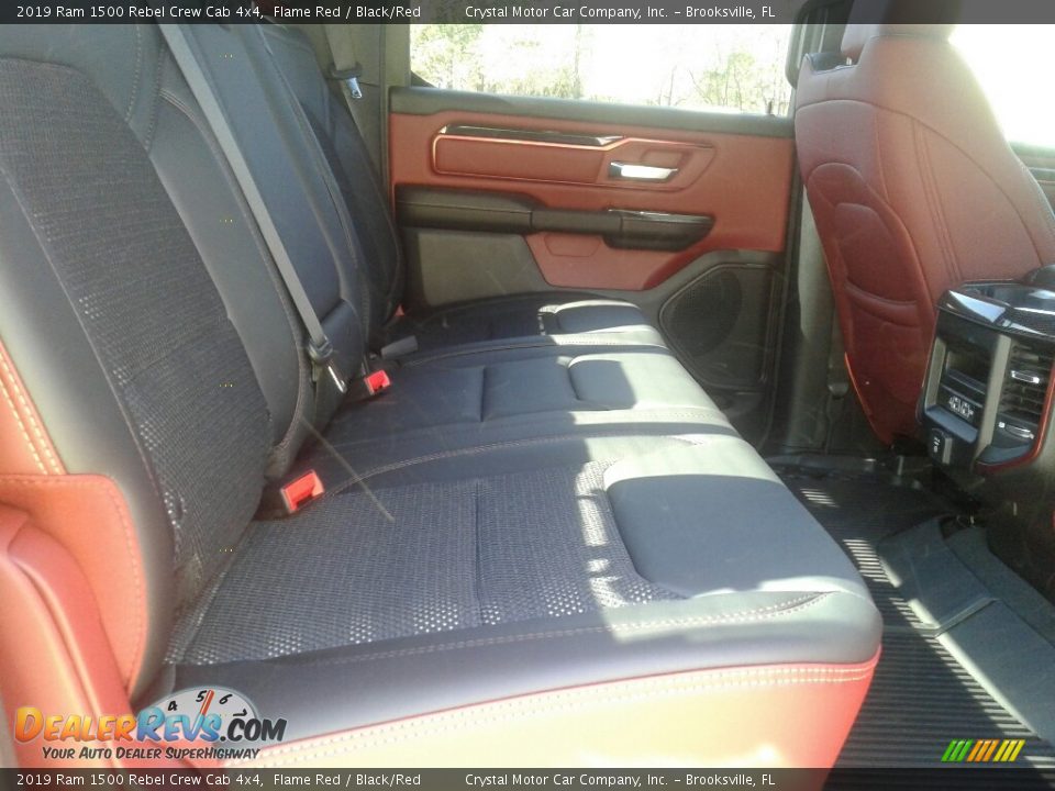 2019 Ram 1500 Rebel Crew Cab 4x4 Flame Red / Black/Red Photo #11