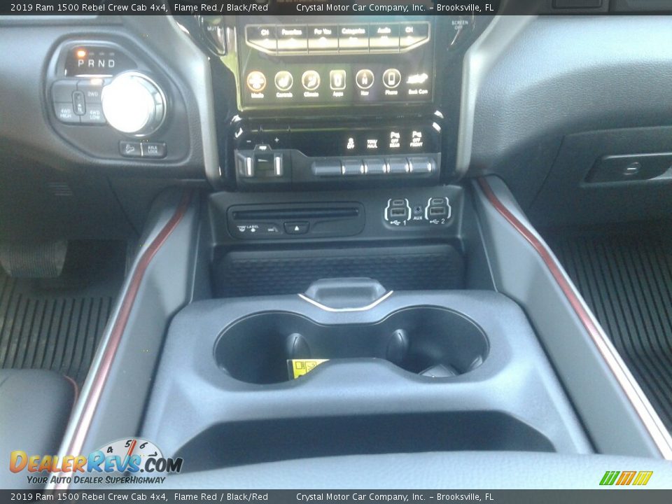 2019 Ram 1500 Rebel Crew Cab 4x4 Flame Red / Black/Red Photo #16