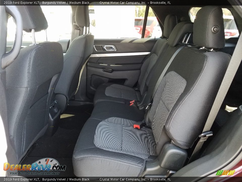2019 Ford Explorer XLT Burgundy Velvet / Medium Black Photo #10