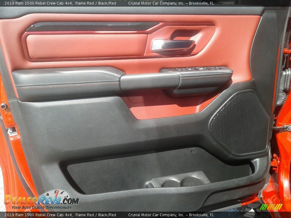 2019 Ram 1500 Rebel Crew Cab 4x4 Flame Red / Black/Red Photo #17