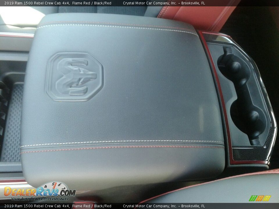 2019 Ram 1500 Rebel Crew Cab 4x4 Flame Red / Black/Red Photo #18