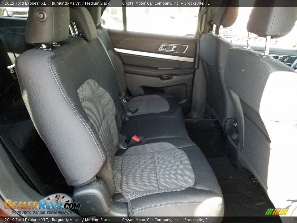 2019 Ford Explorer XLT Burgundy Velvet / Medium Black Photo #12
