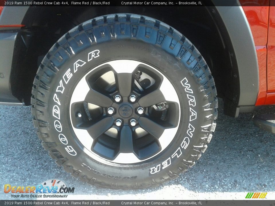 2019 Ram 1500 Rebel Crew Cab 4x4 Flame Red / Black/Red Photo #20