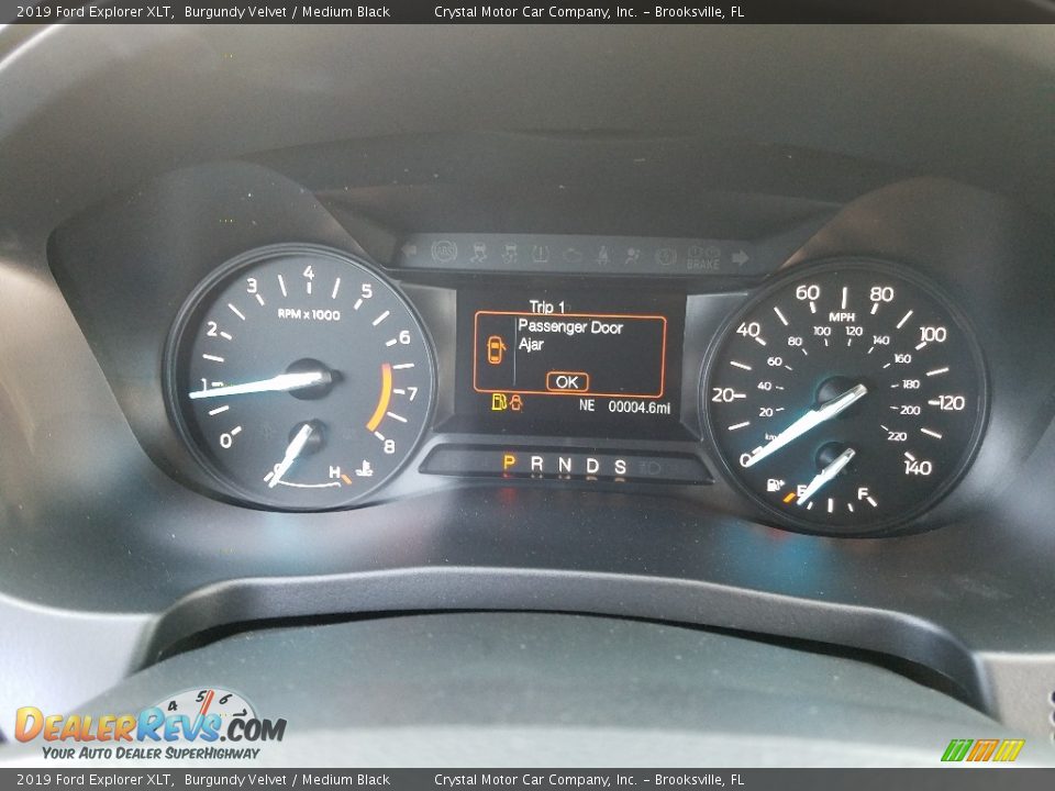 2019 Ford Explorer XLT Burgundy Velvet / Medium Black Photo #15