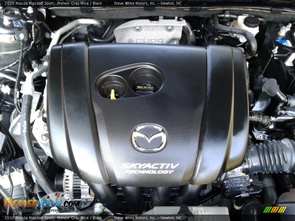 2016 Mazda Mazda6 Sport Meteor Gray Mica / Black Photo #30